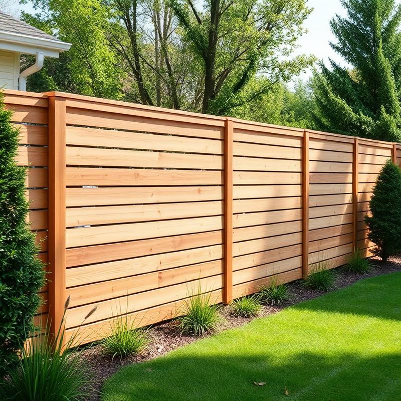 Wood Privacy Fences installation by Grand Junction fence company
